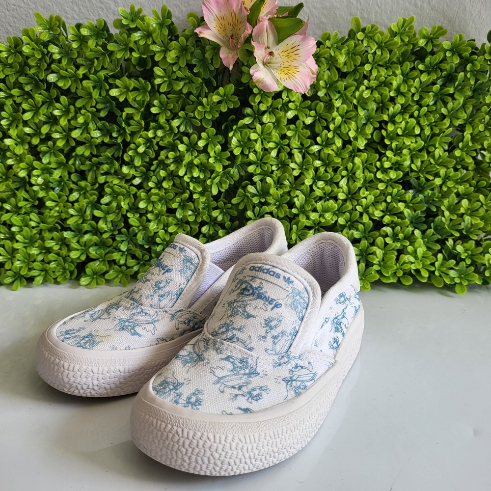 Adidas 3MC Kids Slip-On Sneakers - On Disney Sport Goofy Surf. - Picture 3 of 9